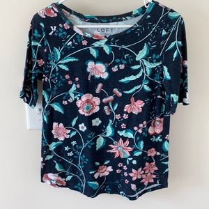 LOFT Floral Tee